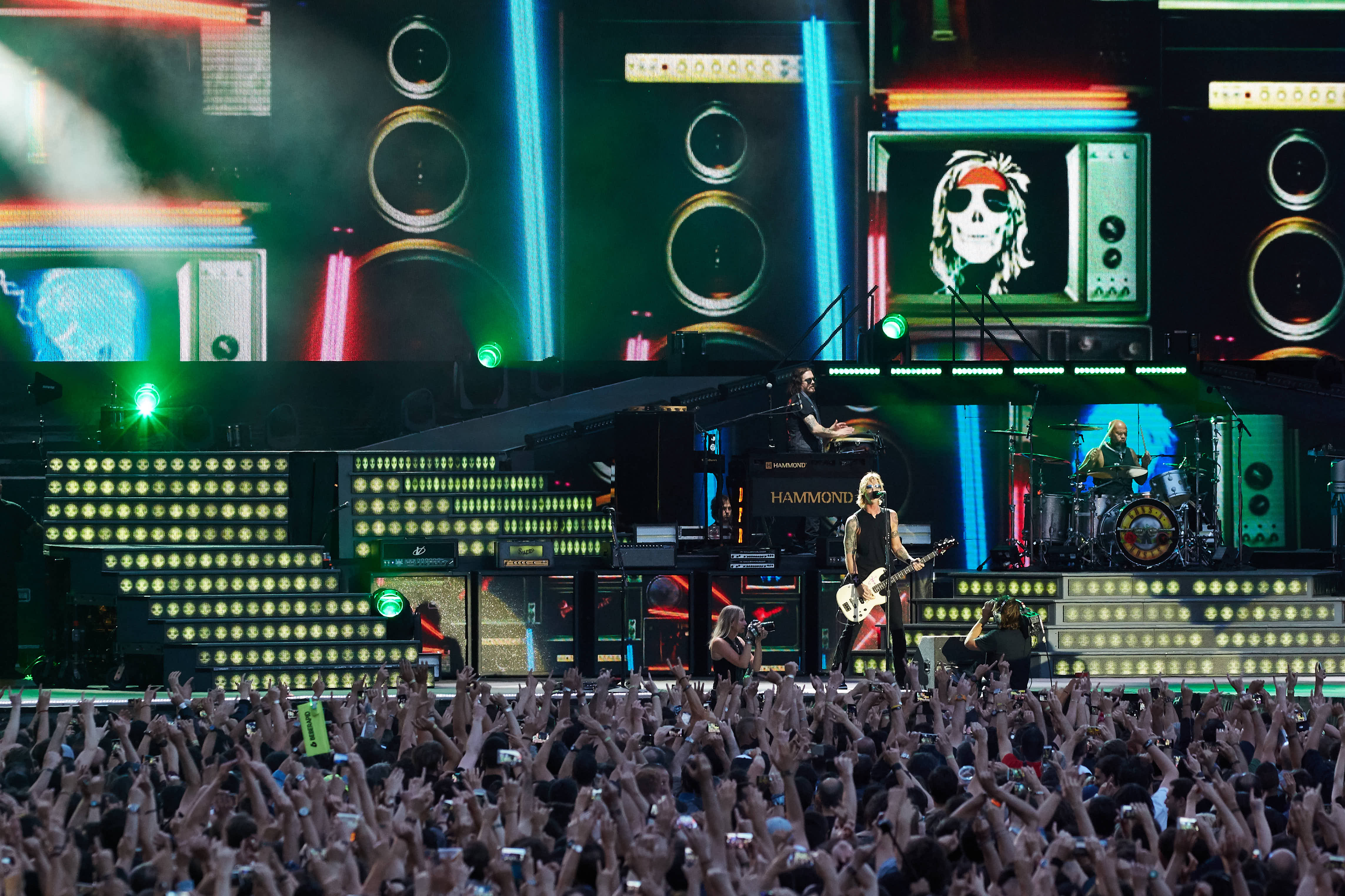 Las 10 bandas de rock más fotografiadas