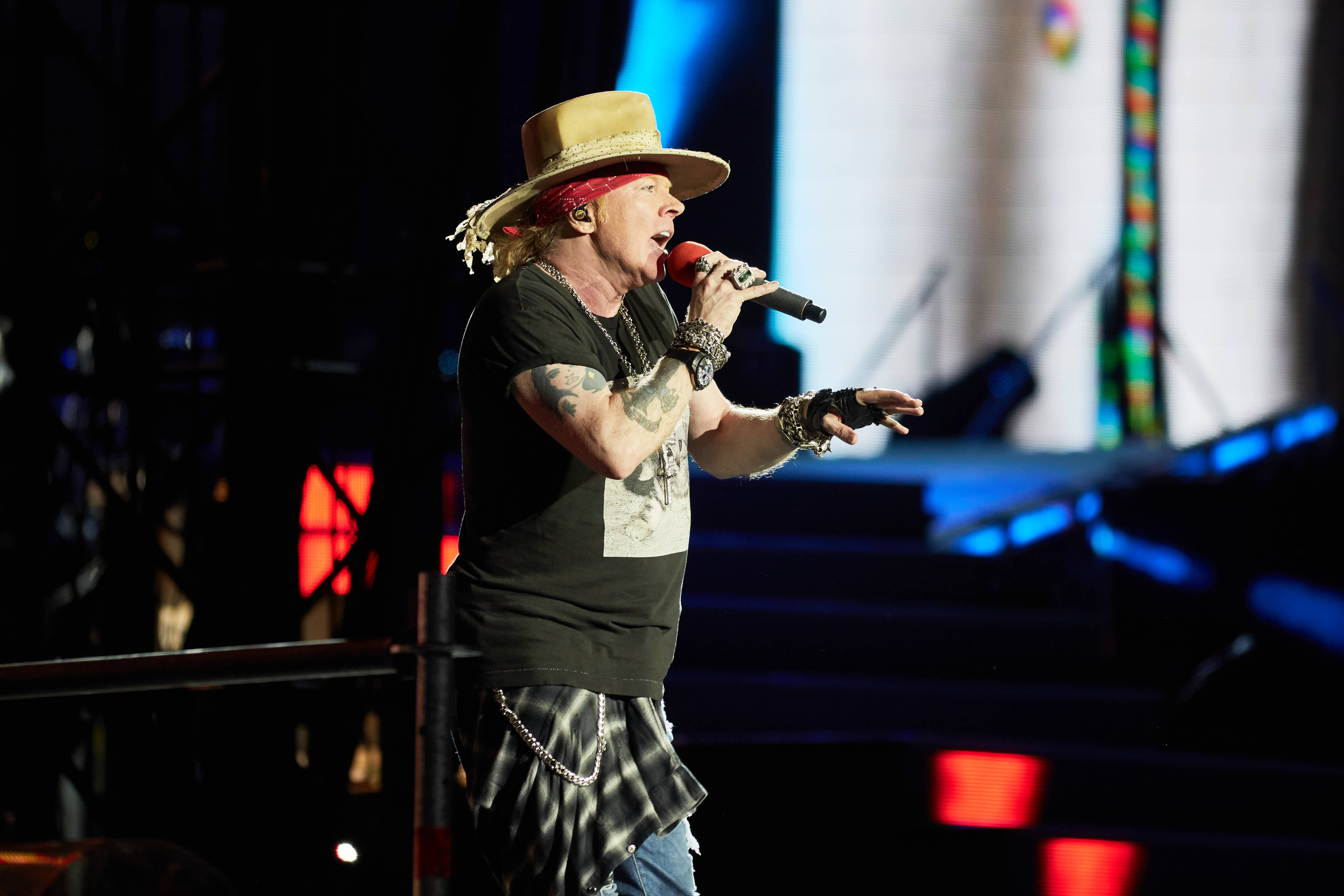Guns N' Roses en concierto, Historia de Rocket Queen y musa de Axl Rose