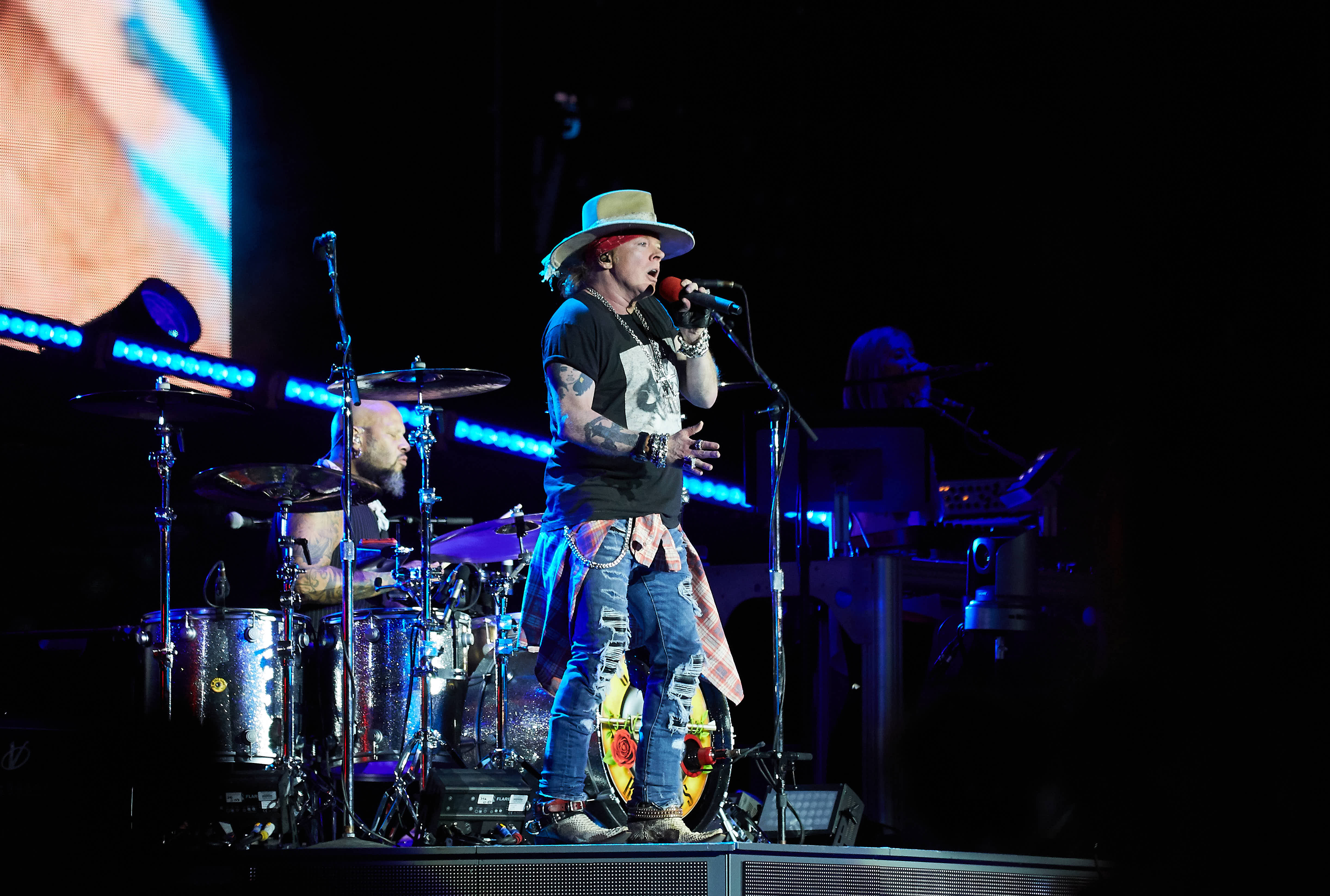 Guns N' Roses en concierto, Historia de Rocket Queen y musa de Axl Rose